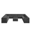 163.39" Modern Minimalist Corduroy U-Shape Modular Sectional Sofa, No Assembly Needed, 12-piece Free Combination Sofa - 4 of 4