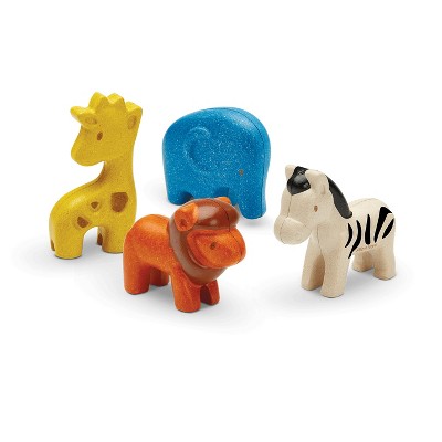 Plantoys| Wild Animals Wooden Figure Set