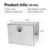 NicBex 18 Inch Truck Bed Toolbox Aluminum Truck Tool Box with Storage and Drop Door for Garage - 2 of 4