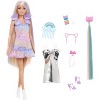 Barbie Fun and Fancy Doll & Accessories, Blonde 11" Fashion Doll with Extra Long Hair and 2 Looks - 3 of 4
