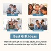 Itopfox Movie Theme Blanket Gift for Women Men Girls, Boys Soft Flannel Throw with Cinema Theater Clapboard Film Popcorn Print - Perfect for Birthday - 3 of 4