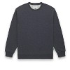 Future Planet Oversized Saturn Crewneck Sweatshirt Charcoal - 4 of 4