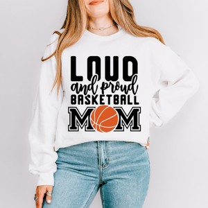 Simply Sage Market Loud And Proud Basketball Mom Sweatshirt - 1 of 4