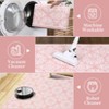 Modern Washable Area Rug for Living Room, Floral Area Rug with Non Slip Backing, Foldable Indoor Low Pile Carpet for Home - 4 of 4