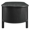 Modway Cadence Coffee Table – Mid-Century Modern Oval Wood Center Table for Living Room, Walnut - 4 of 4