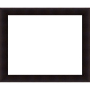 Amanti Art Portico Espresso Framed Dry Erase Magnetic Board - 1 of 4