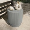 LeisureMod Eden Modern Side End Table for Indoor and Outdoor Living Room Bedroom and Patio - 4 of 4