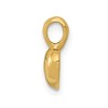 Black Bow Jewelry 14k Yellow Gold Puffed Heart Pendant, 6mm - 2 of 4