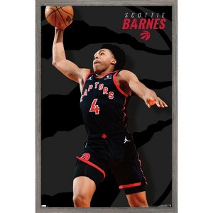 Trends International NBA Toronto Raptors - Scottie Barnes 22 Framed Wall Poster Prints - 1 of 4