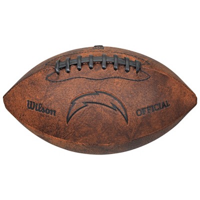 NFL Los Angeles Chargers Wilson 9 Inch Throwback Football