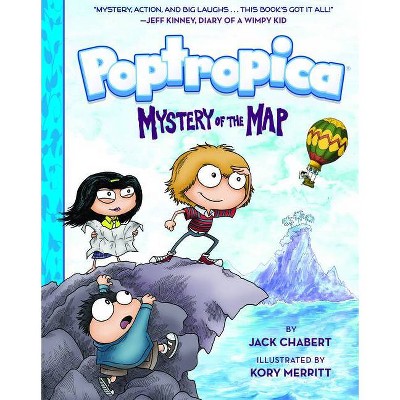 Mystery of the Map (Poptropica Book 1) - by  Jack Chabert (Hardcover)