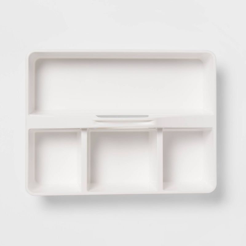 Divided Caddy Organizer White - Brightroom&#8482;, 4 of 7