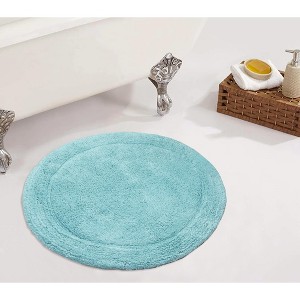 Waterford Collection Cotton Tufted Bath Rug - Home Weavers - 1 of 4