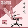 Sapphtopaz Massage Office Chair with Vibration Points, Adjustable Tilt Computer Chair with Armrest, Swivel Desk Chair for Office - 2 of 4