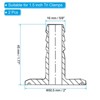 Unique Bargains 304 Stainless Steel Sanitary Fittings Tri Clamps to Hose Barbed Adapters - 2 of 4