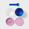 5pc Overnight Oats Food Storage Container Set - Room Essentials™ - 3 of 4