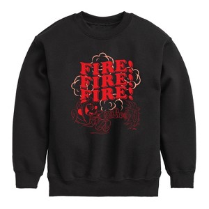 Boys' - Disney - Firefighter Mickey Graphic Long Sleeve Fleece Sweatshirt - 1 of 4