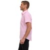 Canada Weather Gear Men’s Short Sleeve Button-Up Shirt – Casual Slim Fit Collared Shirt with Front Pocket – Lightweight Stretch - 2 of 4