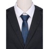INSPIRE CHIC Men's Adjustable Regular Fit Satin Necktie - 4 of 4