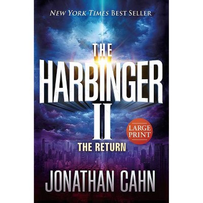 The Harbinger II Large Print - by  Jonathan Cahn (Hardcover)