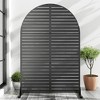 Lirago 72 in Outdoor Privacy Fence Galvanized Metal Screen Panels - 3 of 4