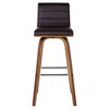 30" Vienna Faux Leather Barstool - Armen Living - image 4 of 4