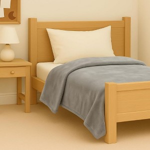 Continental Bedding Fleece Bed Blanket - 1 of 4