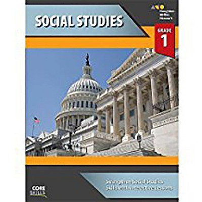 Core Skills Social Studies Workbook Grade 1 - by  Houghton Mifflin Harcourt (Paperback)