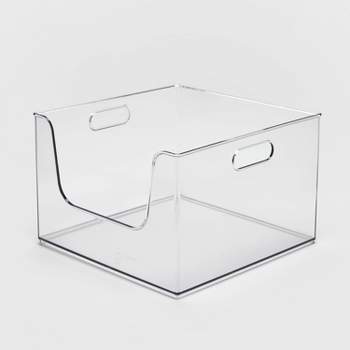 Rectangle Clear Plastic Tray : Target