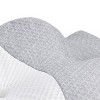 TopComfy Bed Pillows Neck pillow relieving pain in the neck and shoulders ergonomic memory foam bed pillow for Bedroom, Gray, 24.41"*14.96"*4.92" - 4 of 4