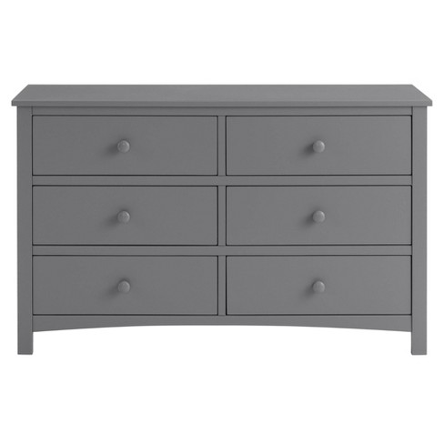 Oxford Baby 6 drawer Dresser Dove Gray Target