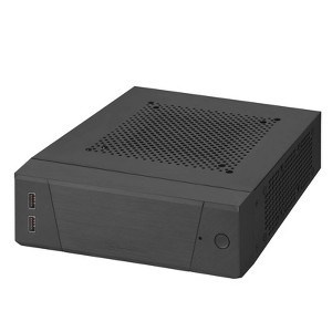 SilverStone Technology Black Mini-ITX 2x top cover 2 x front bezel 1x slim 9.5mm ODD 1x 3.5 or 2 x 2.5 - 1 of 4