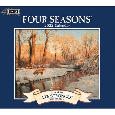 2022 Wall Calendar 12 Month 13.4"x24" Four Seasons - Lang