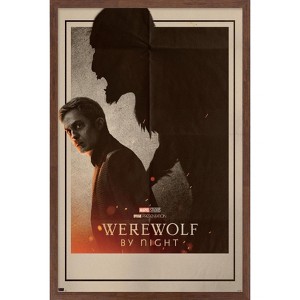 Trends International Marvel Werewolf By Night - One Sheet Framed Wall Poster Prints - 1 of 4