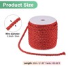 Unique Bargains Soft Polyester Twisted Silk Decorative Craft Cord Trim Cord Rope 22 Yards 1 Pc - 3 of 4