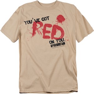 Shaun Of The Dead Red On You Adult T-Shirt - 1 of 4