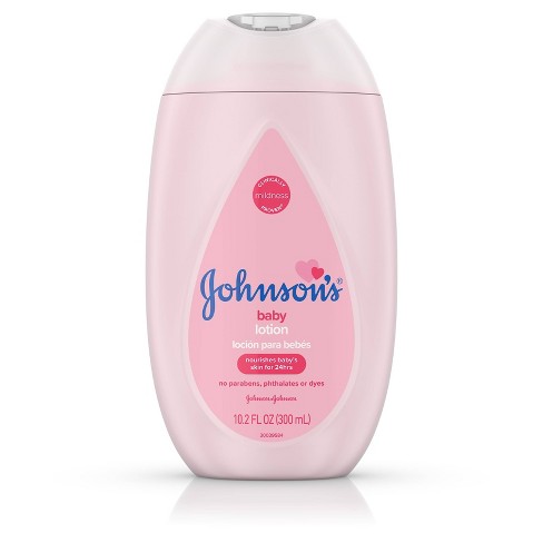 Johnson's Moisturizing Pink Baby Lotion with Coconut Oil - 10.2oz - image 1 of 4