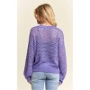 Women's Lurex Crochet Top - ADORA - image 3 of 3