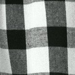 black/ white buffalo check