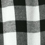 black/ white buffalo check