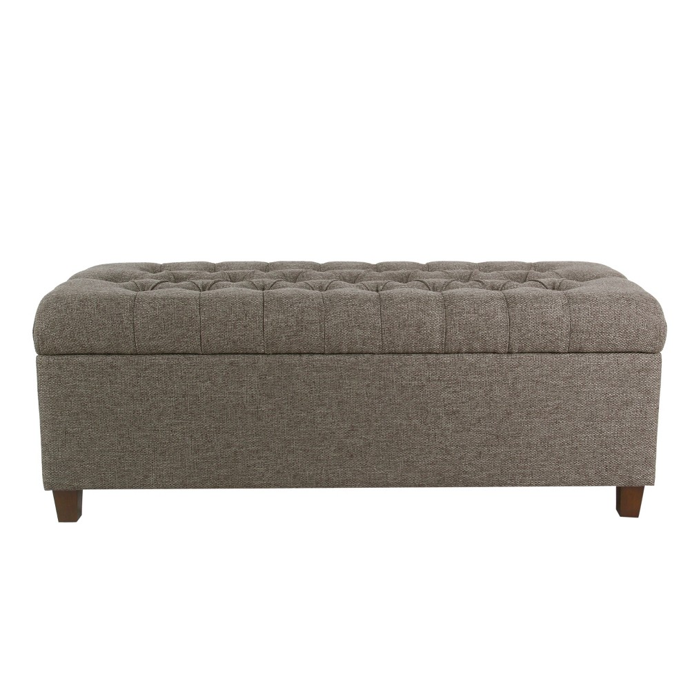 Homepop 48 Macalester Tufted Storage Bench Gray was $294.99 now $221.24 (25.0% off)