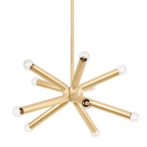 Troy Lighting Dash 10 - Light Chandelier in  Vintage Gold Leaf - 1 of 1