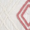 Sweet Jojo Designs Girl Baby Crib Bedding Set - Diamond Tuft Mauve Pink Ivory Off White 4pc - 4 of 4