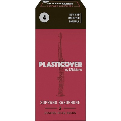 Rico Plasticover Soprano Saxophone Reeds Strength 4 Box Of 5 : Target