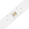 INSPIRE CHIC Women's Elastic Belt Alloy Double Ring Buckle Fashion Suitable for Skirt Dress - 3 of 4