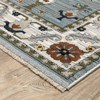 Captiv8e Designs Kennedy Traditional Tree of Life Pale Blue/Green Rug - 4 of 4