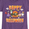 Girls' - SpongeBob SquarePants - Happy Halloween Fitted Short Sleeve Graphic T-Shirt - 2 of 4
