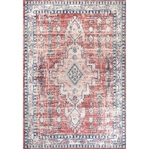 Nuloom Juliette Vintage Diamond Medallion Indoor Area Rug - 1 of 4