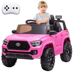 Officially Licensed Toyota Tacoma Car, 12V Battery Powered Electric Car with Remote Control - 1 of 4