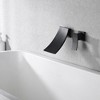 SUMERAIN Matte Black Waterfall Tub Faucet Wall Mount High Flow Bath Filler with Brass Rough-in Valve - 4 of 4